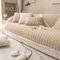 WYJHNLBEDC Sofa/Couch überzug, Sofabezug L Form/U Form/Ecksofa 3/2/1 Sitzer, Sofa überwurfdecke, Warmer Super Weicher Samt Sofaschoner Decken rutschfest, Sofaschutz Decke Hund Kratzschutz Katze