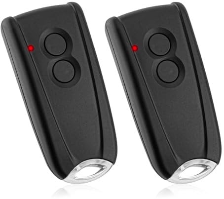 pepape Garage Door Remote Control Fob Transmitter Replacement for HORMANN EcoStar RSC2-433 RSE2-433 Compatible with LIFTRONIC 500 700 800 Gate Opener Portronic D2500 D5000 S4000 2 Pack