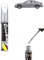 TUKNON Auto Lackstift Lackreparaturstift, Lackstift Auto, Auto Lackstift, Auto Reparatur Lack Auto Pinsel, Lack Reparatur, Auto Kratzer Reparatur Stift, Lackstift Auto Lack Reparatur (Silber)