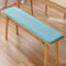 AmphaDeco Bankkissen Bankauflage Outdoor, Waschbare rutschfeste Sitzauflage Bank, Gartenbankauflage Sitzkissen Sitzpolster Bank,Light Blue,30x180cm