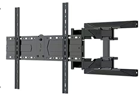 OLLREUWYHD per la Maggior Parte dei televisori da 32-75 Pollici, Girevole e inclinabile a Parete, Supporto da Parete Girevole telescopico, Portata 50 kg, Adatto per spaziatura dei Fori 600 * 400 mm,