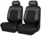 Auto Sitzbezüge, für BMW X1 F48 X1 2.Gen 2015-2022 2 Sitzbezug Auto Vordersitze,Schonbezug Autositz, Atmungsaktiv Verschleißfest Bequem,A Black