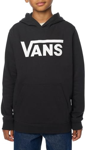 Vans Classic Po Felpa con Cappuccio, Nero, 12-14 Years Bambino
