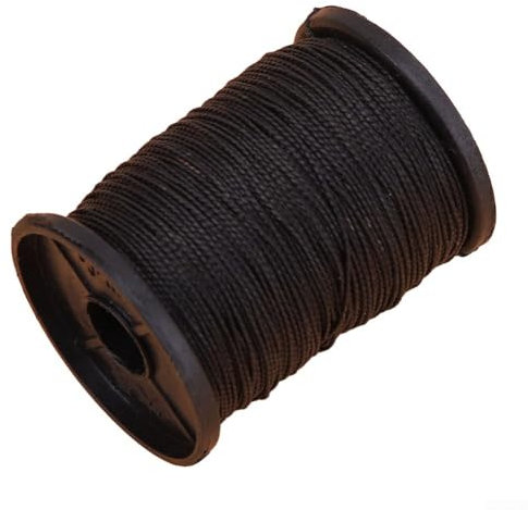 Filo elastico in nylon per cucito a mano, ideale per scarpe e altri progetti creativi (nero)