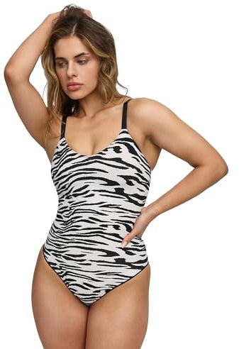 creamy fabrics Shapewear Damen Bauchweg Body mit Slip und starken Formzonen
