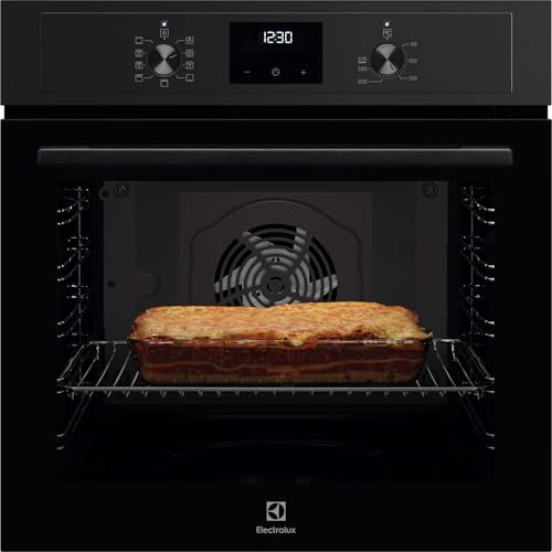 EOF3C40TH1 Einbau-Backofen, multifunktional, 72 l, 60 cm, Katalyse, Schwarz