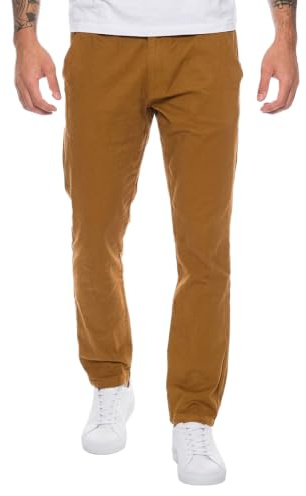 Rock Creek Chino Hose Herren Slim Fit Stoffhose Businesshose RC-390 | Elegante Chinohose für Herren mit schmalem Schnitt, klassische Stoffhose und Freizeithose für Büro, Alltag und Freizeit