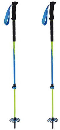 VIKING LUMI PRO Multifunktions Stöcke Skitour Carbon Wanderstöcke Teleskop Wanderstöcke Carbon Teleskop Skistöcke Carbon Trekkingstöcke Teleskopstöcke Wandern Trekking Stöcke Wanderstöcke Damen/Herren