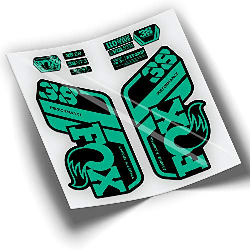 Fox 38 Performance 2021 Farben WP439 Türkis