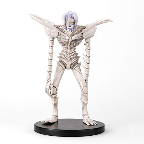Death Note Actionfigur Spielzeug – Anime-Figuren Rem Actionfiguren PVC-Material, Statue, Anime-Charakter, statisches Modell, Anime-Sammlerstück, Spielzeug, Geschenk für Kinder, 20 cm