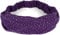styleBREAKER fascia con strass ed elastico, fascia per capelli, fascia, da donna 04026016, colore:Viola