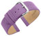 Eichmüller Uhrenarmband Nahtlos Nappaleder Kalbsleder in 10/12/14/16/18/20 mm (Lila, 12 mm)
