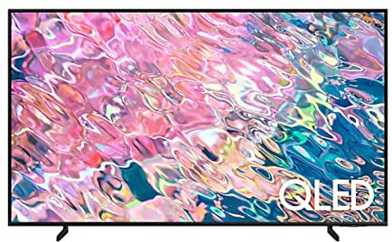 Samsung TV QLED 4K 2022 75Q60B - Smart TV de 75 con Resolución 4K, 100% Volumen de color, Procesdor QLED 4K Lite, Quantum HDR10+, Multi View y Modo Juego Panorámico y Alexa integrada.