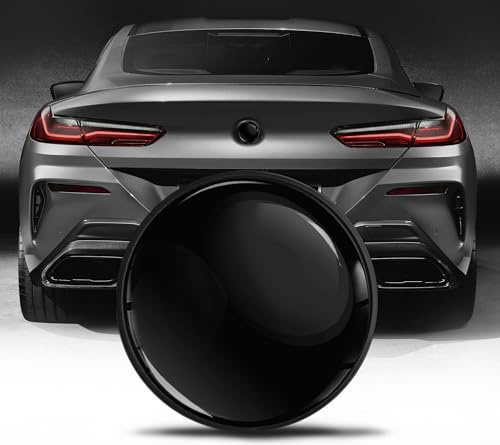 Biomar Labs Auto Emblem 74mm Schwarz kompatibel mit BMW 51148219237 ЕZ 28