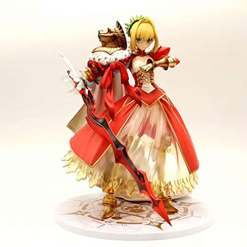 FABIIA Fate/Grand Order Sabre Standing Nero Claudius Tyrant Cute Beautiful Girl Anime Charakter Modell Statue Dekoration Anime Charakter Sammlerspielzeug