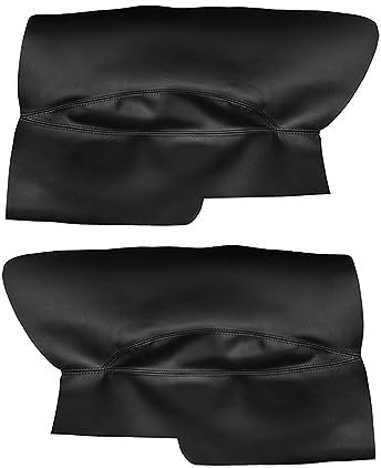 Intérieur Couverture Garniture Pour VW Pour Golf 5 Pour MK5 2005 2006 2007 2008 2009 2010 Seulement 3 Portes Voiture Microfibre Cuir Porte Panneau Couverture Garniture Protection ( Couleur : Back 2pcs