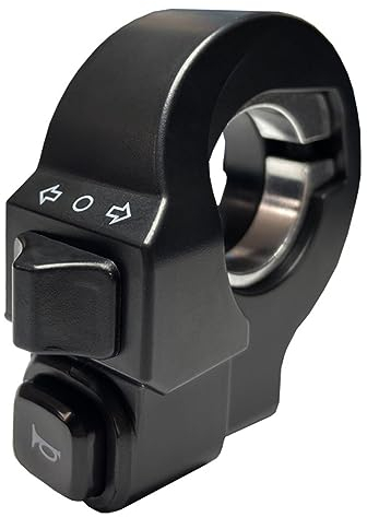 Renywosi Motorrad Lenkerschalter | Fahrrad-Scheinwerfer-Drehschalter - Blinkerschalter für Motorräder, Roller, Motorräder, Lenkerhupe, EIN-/Ausschalter
