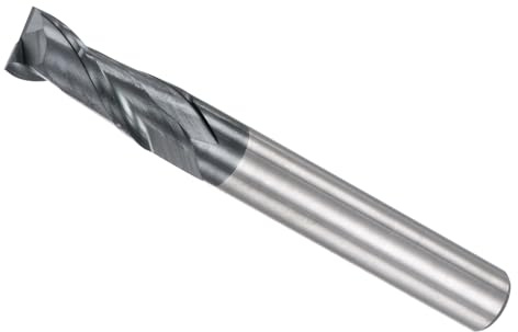 CoCud VHM-Fräser mit quadratischem Schaft 6 mm x 15 mm Schneiden CNC-Fräser | AlTiN-beschichtetes P05-Hartmetall, 2 Schneiden, Zum Fräsen von Edelstahl gehärtetem Stahl