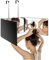 Trintion 360° Spiegel Kosmetikspiegel mit Verstellbaren Höhenhaltern - 3-Fach Faltbarer Trifold Spiegel - Ideal für Familie, Ehepartner und Freunde