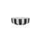 OYOY Toppu Bowl - Small, White/Black, Ø13 x H4,5 cm