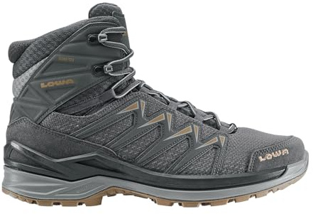 LOWA Adult Leichtwanderschuhe hoher Schnitt Herren Innox PRO GTX MID grau