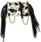 Ldabrye Handtaschen für Damen, Umhängetasche, Hobo-Tasche, Totes-Tasche für Mädchen, zarte Crossbody-Tasche mit Handgelenk, Leoparden-Schultertasche, Fransen, Clutch, Geldbörse, Handtasche für beste