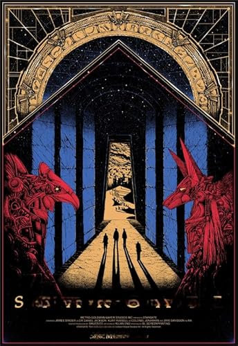 CYQFEZ Jigsaw Puzzle 1000 Pieces Film Stargates Posters Colorful Ability Game for The Whole Family Adul Dw222Zq