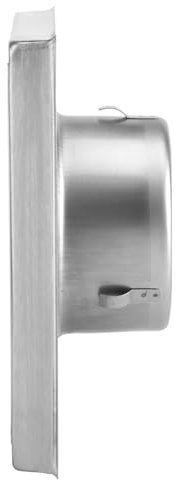 Stainless Steel Wall Air Vent Square Tumble Dryer Extractor Fan Outlet Bathroom Kitchen Ventilation Grill 7.2 X 3.7 X 2.0inch