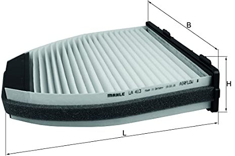 MAHLE LA 413 Innenraumfilter Partikelfilter u.a. passend für MERCEDES E-KLASSE (W212)