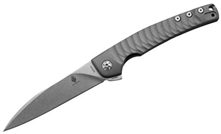 Kizer 01KI038 Unisex – Erwachsene Splinter Silver Taschenmesser, grau,oneSize