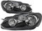 Halogen Scheinwerfer Set 6 09.08-> H15/H7 mit Motor typ Hella