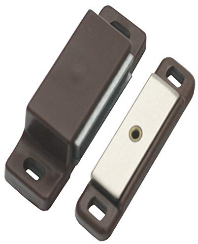 Magnetverschluss Schnäpper Schrank Tür Möbel Wohnwagen Wohnmobil Caravan Boot braun 4-5 kg