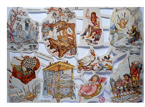 Glanzbilder EF 7265 Märchen Ente Schneider Posiebilder Deko 814