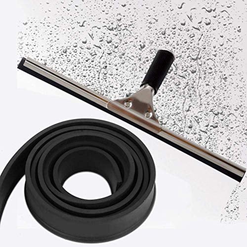 Multi-Purpose Silicon Squeegee Accessory, 105cm Soft Rubber Squeegee Blade Squeegee Replacement for Window Glass Wiper Cleaner Accessory