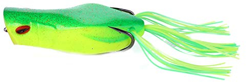 Angelköder, 7 cm 14 G Simulation Frosch Angeln Popper Wobbler Köder Fischköder Tackle Tool 2# Einheitsgröße
