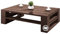 sunnypillow Palettenmöbel Europaletten Indoor und Outdoor Lounge Gartenmöbel Holz Gartenmöbel Set Lounge Möbel Terrasse Balkon Loft Stil Paletten | Palisander Couchtisch 100 x 60 cm Höhe : 40 cm