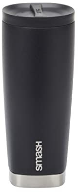 Smash Wiederverwendbarer Kaffeebecher aus Edelstahl, mit Drehverschluss, 473 ml