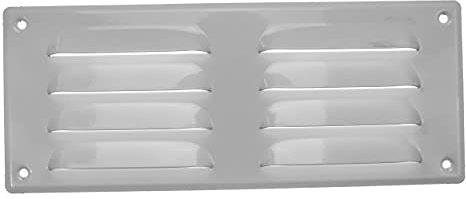 Vent Systems 260x105mm Weiß Lüftungsgitter mit Insektengitter. HLK-, Heizungs-, Kühlungs- und Lüftungsanwendungen. Innen- und Außenentlüftungsabdeckung.