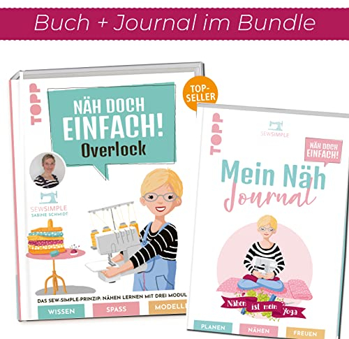 Näh doch einfach Overlock Paket. Das perfekte Geschenk für alle, die eine Overlock-Maschine haben