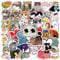 50 Stück niedliche Katzen-Aufkleber, Vinyl, wasserdicht, ästhetisch, Aufkleber für Wasserflaschen, Laptop, Scrapbook, Kawaii-Kätzchen-Tieraufkleber, Katzengeschenke, Jugendliche, Kinder
