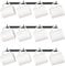 Dahey Metal Coffee Mug Rack Wall Mounted with 12 Mug Hooks, Set of 3, Mug Display Rack Cup Holder Storage for Kitchen Dining Room Coffee Bar, Black