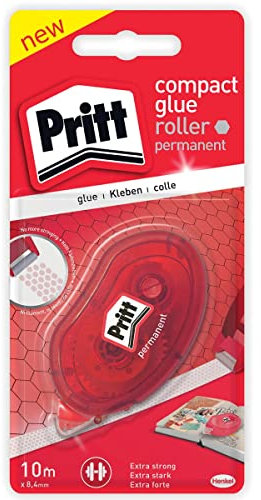 Lijmroller Pritt Compact permanent op blister | 10 stuks