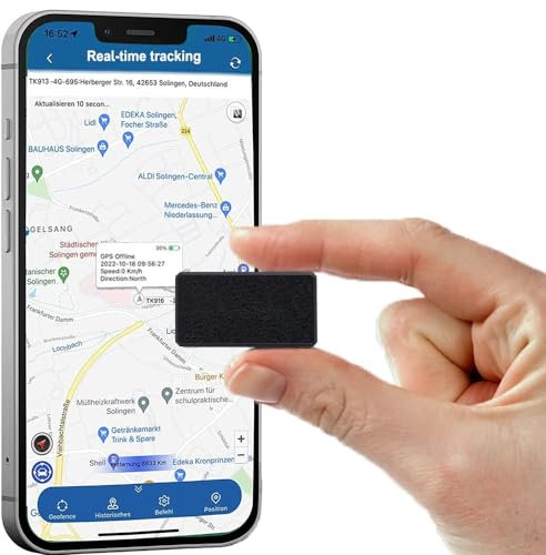4G Micro Localizzatore GPS per Auto Tracciatore di Posizione in Tempo Reale Impermeabile e Magnete GPS Tracker per Auto Moto Bambini Anziani Peso-25g