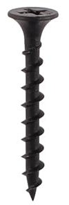 Drywall Plasterboard Screws Coarse Thread Bugle Head Black Phosphate 32-75mm (Pack of 20, 50, 100, 200, 500) (50, 3.5x35)