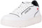 Scarpe Love Moschino sneaker in pelle bianco/ nero D25MO03 JA15144G1LJC110A 39