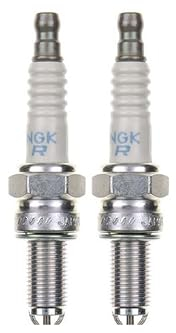 2x Zündkerze CR8EKB – passend für Aprilia SXV/RXV/MXV 450/550, Peugeot Jet-Force 125, Vespa GTS 300, Piaggio Beverly MP3 – Zündkerzen Set für Roller Motorrad