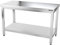 GGM Gastro | ATK148 | Edelstahl Arbeitstisch Premium - 1400x800mm - mit Grundboden