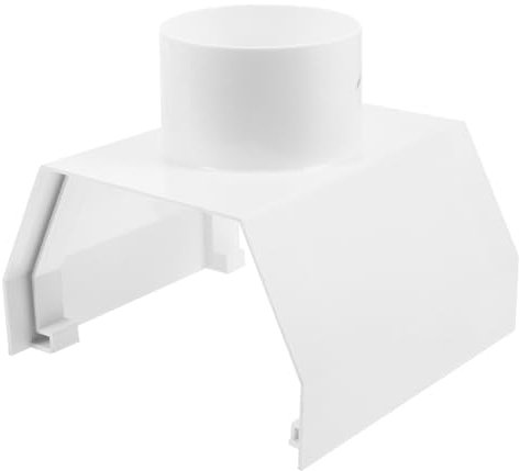 Housoutil Pvc Fallrohr Adapter Regenrinne Anschluss Abfluss Verbindung Downspout Drainage Connector Öffnung Für Verbesserte Wasserableitung Und Einfache Montage Geeignet Für Dachrinnensystem
