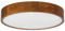 STOLARNIA PIKA Deckenlampe - Runde Holz Deckenleuchte Rustikal 3xE27 (∅47 cm) - Modern Braun Lampe für Schlafzimmer, Wohnzimmer, Flur, Küche - Stilvolle Kiefernholz LEJA