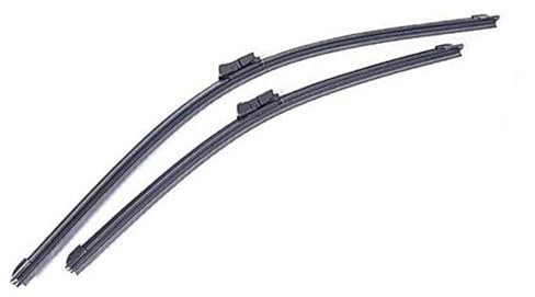 Szwaldaper For Seat, for Ibiza 6 2008 en adelante Limpiaparabrisas de Coche Escobilla limpiaparabrisas Delantero(Black Right Hand Drive)